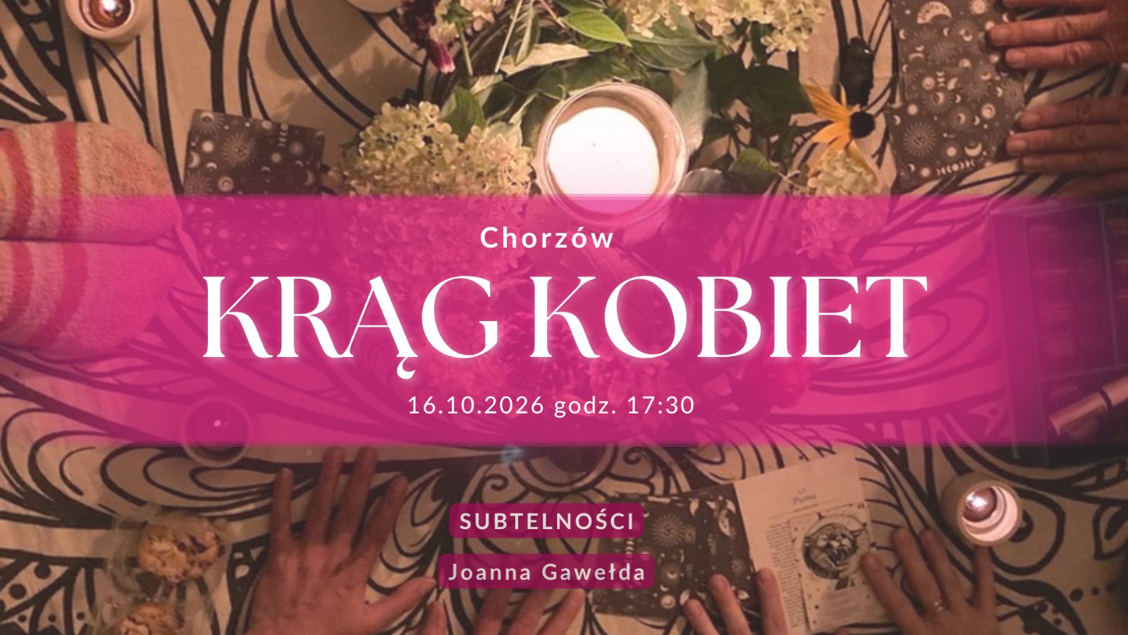 Wydarzenie: Październikowy Krąg Kobiet